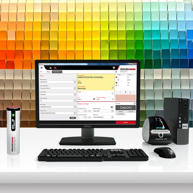 Retail Paint Software Paint Color Match Software Datacolor